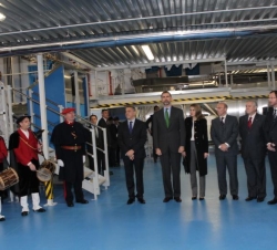 Interpretación del "Agur Jaunak" en honor de Sus Altezas Reales los Príncipes de Asturias